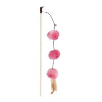 Canne à pêche chat pompons valériane