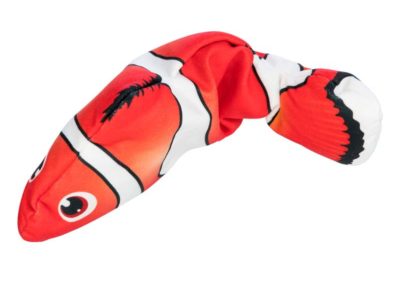 Grand poisson Nemo frétillant pour chat