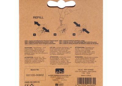 Jouet pour chat instruction remplissage catnip Levi