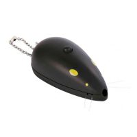 Jouet pour chat pointeur laser en forme de souris noire