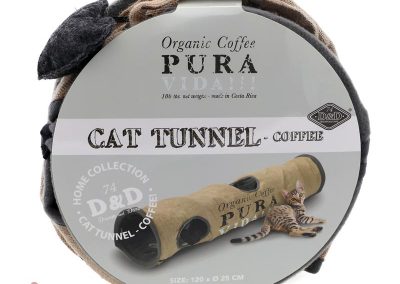Tunnel de jeu pour chat Pura Vida en toile de jute