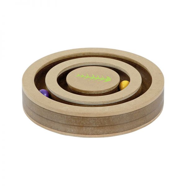 Circuit pour chat en bois