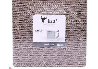 Katt3 accessoire - griffoir carton pour chat