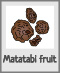 Pictogramme fruit matatabi pour chat