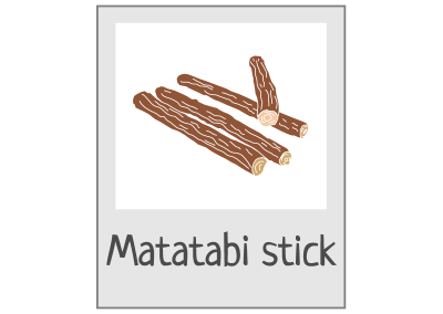 Pictogramme stick matatabi pour chat