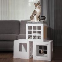 Katt3 la maison modulaire et design du chat