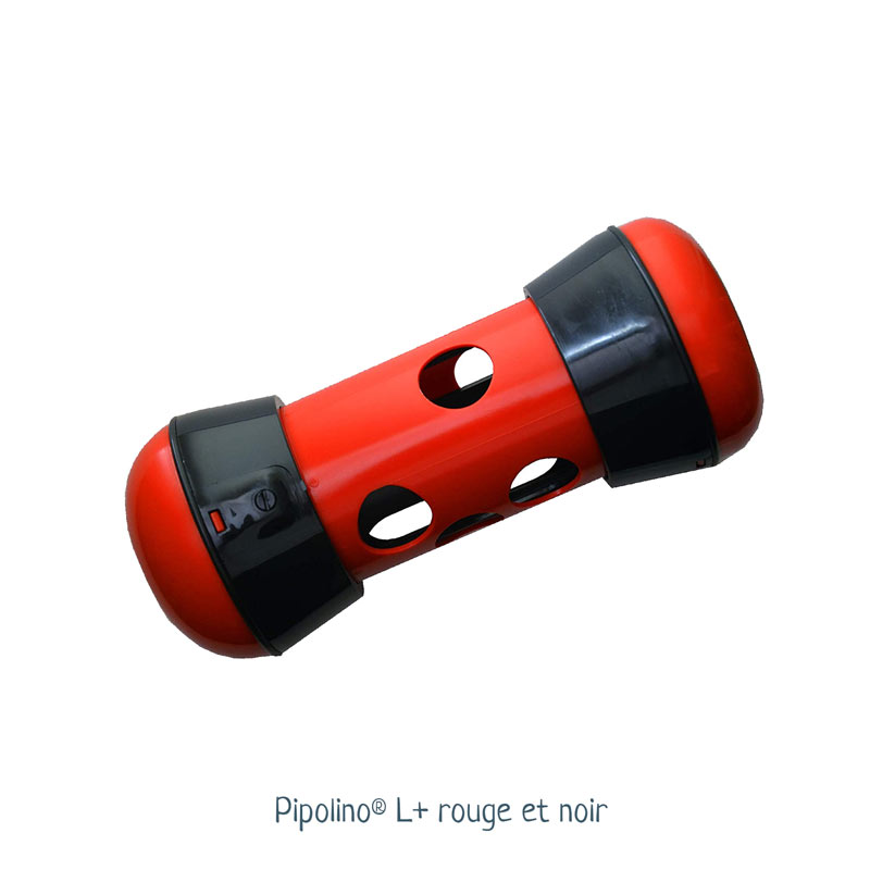 Pipolino distributeur de croquettes modèle L+ rouge et noir