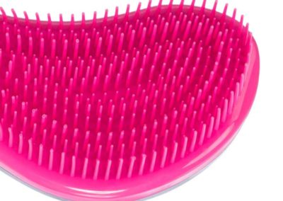 Brosse poils doux souple plastique chat