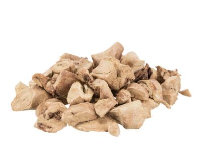 Cœurs poulet déshydratés snack sain naturel bon pour la santé friandises pour chat