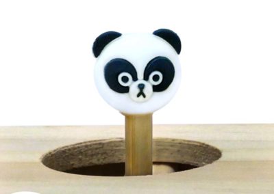 Jouet Push en bois pour chat figurine koala