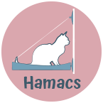 Bouton hamac pour chats