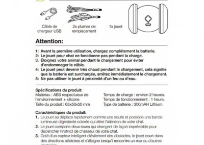 Jouet d'éveil électronique Racing Roller notice utilisation