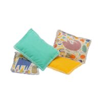 Petits coussins pour chat valériane décor coloré et dessin design