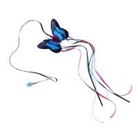 Kong Cat Teaser Butterfly papillon volant rubans colorés boucle pour doigt