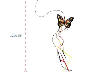 Kong Cat Teaser Butterfly dimensions