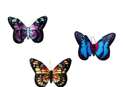 Kong Cat Teaser Butterfly trois couleurs bleu jaune violet