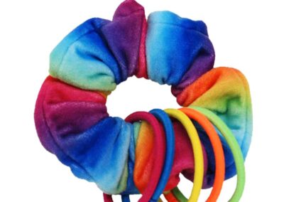 Chouchou pour chat Scrunchie Kong élastique multisensoriel